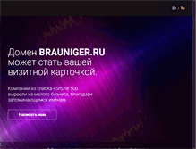 Tablet Screenshot of brauniger.ru